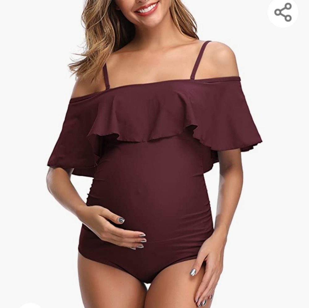 Maternity swimsuit, medium